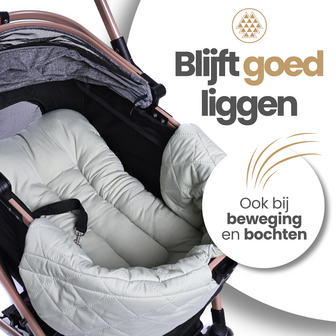 Dogs&Co® Hondenbuggy Comfort Kussen Groen - 2 delig