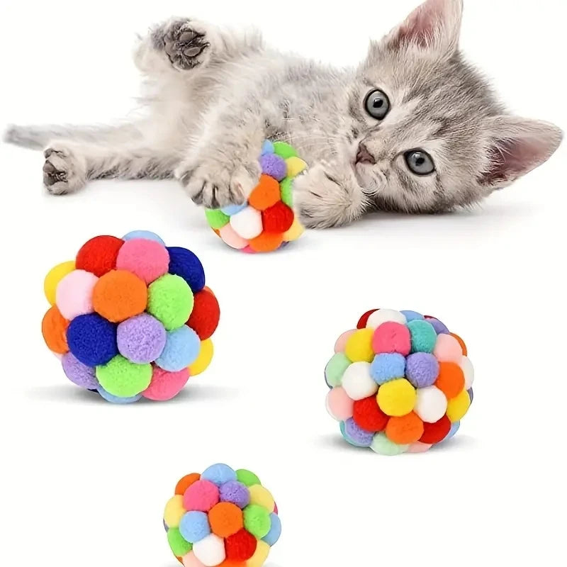 Kleurrijke Katten Speelbal
