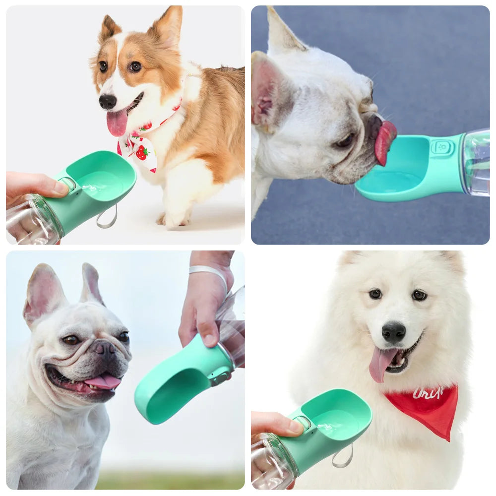 Draagbare Honden Waterfles – Lekvrije Drinkfles voor Onderweg