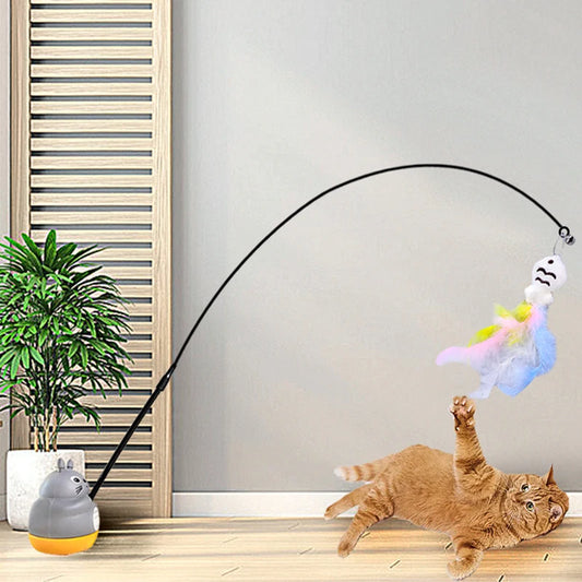Interactieve Kattenhengel met Veer