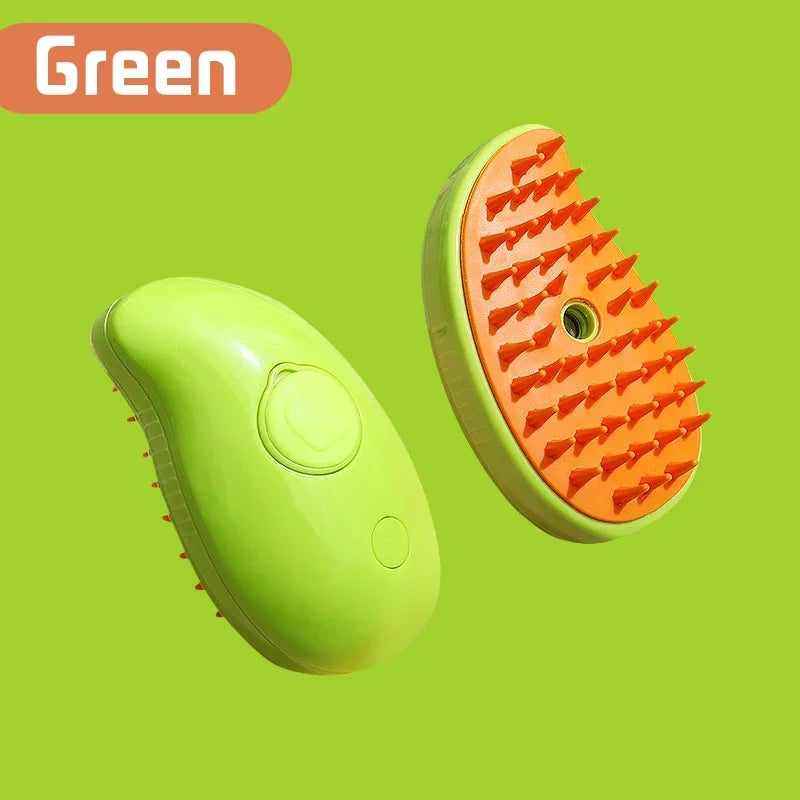 SteamBrush – Professionele Stoom Borstel voor Honden & Katten