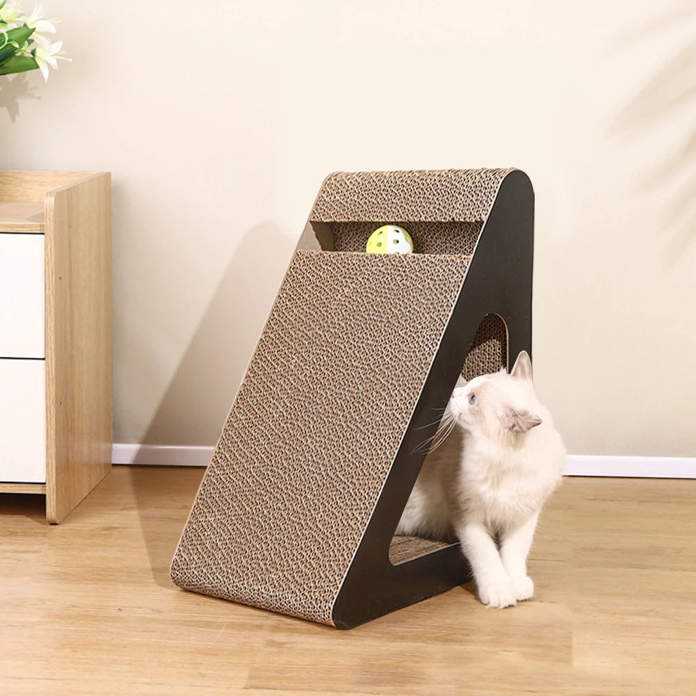 Katten Krabplank met Speelbal