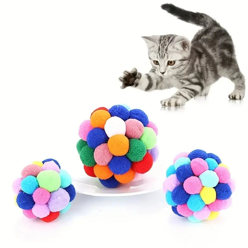 Kleurrijke Katten Speelbal